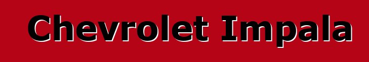 Chevrolet Impala