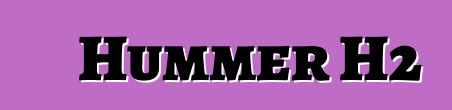 Hummer H2