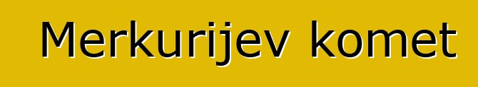 Merkurijev komet