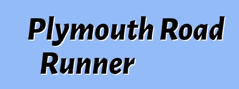 Plymouth Road Runner