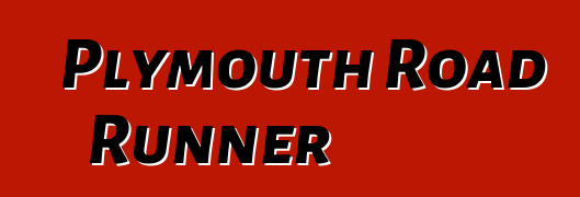 Plymouth Road Runner