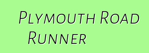 Plymouth Road Runner