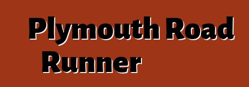 Plymouth Road Runner