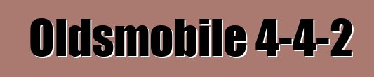 Oldsmobile 4-4-2