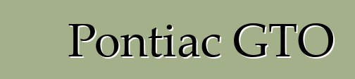 Pontiac GTO