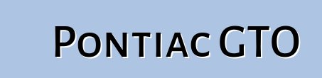 Pontiac GTO