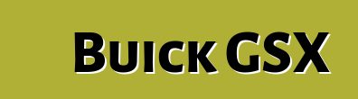 Buick GSX