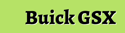Buick GSX