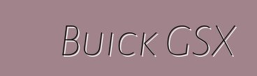 Buick GSX