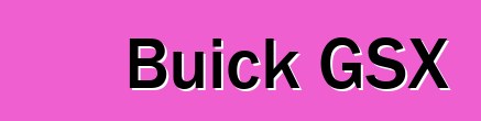 Buick GSX