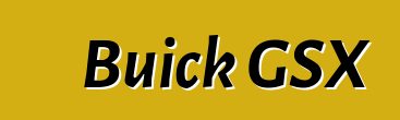 Buick GSX