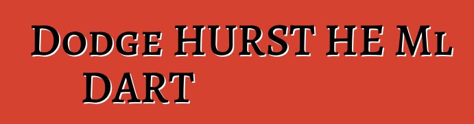 Dodge HURST HE Ml DART