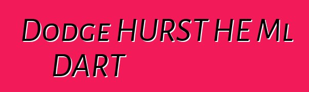 Dodge HURST HE Ml DART