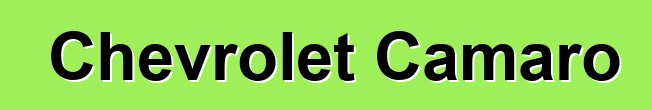 Chevrolet Camaro
