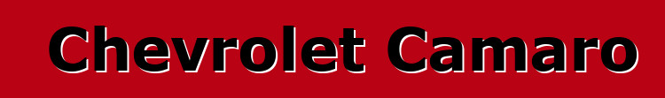 Chevrolet Camaro