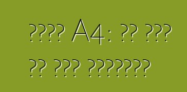 أودي A4: أي نوع من هذه السيارة