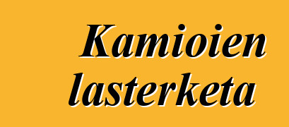 Kamioien lasterketa