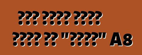 صنع أودي نسخة خاصة من "سائق" A8