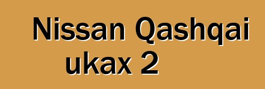 Nissan Qashqai ukax 2