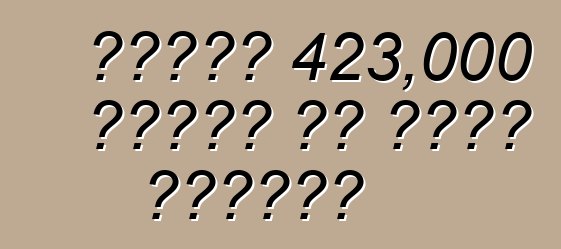 फोर्ड 423,000 गाड़ी के वापस बोलवलस