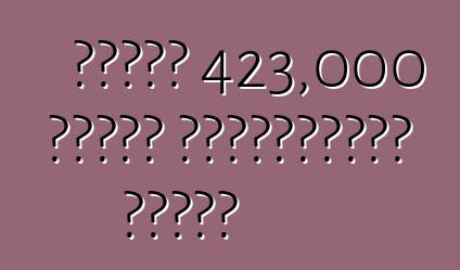 ফোর্ড 423,000 গাড়ি প্রত্যাহার করেছে