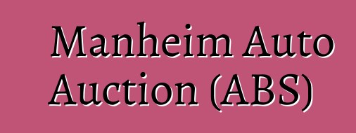 Manheim Auto Auction (ABŞ)