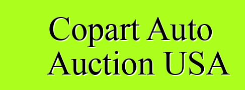 Copart Auto Auction USA