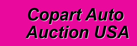 Copart Auto Auction USA