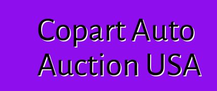 Copart Auto Auction USA