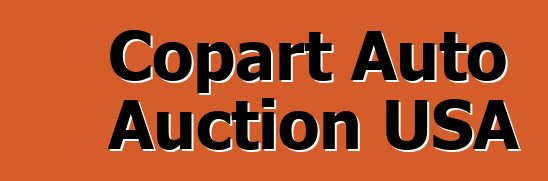 Copart Auto Auction USA