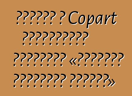 Որքա՞ն է Copart աճուրդային մեքենայի «Փաստացի դրամական արժեքը»