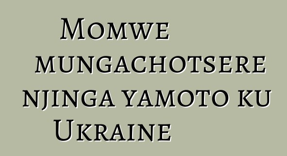 Momwe mungachotsere njinga yamoto ku Ukraine