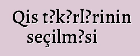 Qış təkərlərinin seçilməsi