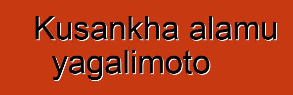 Kusankha alamu yagalimoto