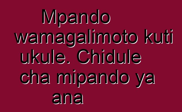 Mpando wamagalimoto kuti ukule. Chidule cha mipando ya ana