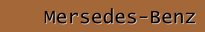 Mersedes-Benz