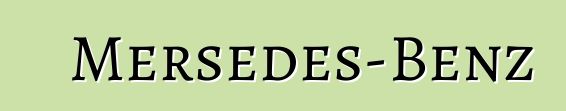 Mersedes-Benz