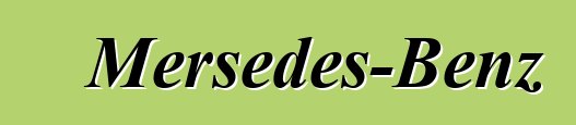 Mersedes-Benz
