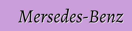 Mersedes-Benz