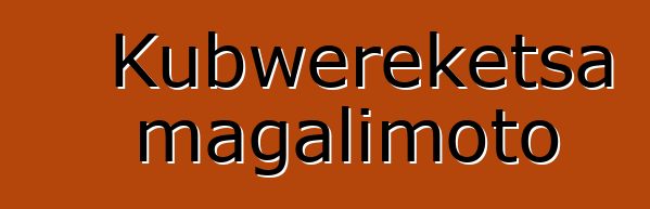 Kubwereketsa magalimoto