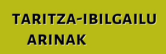 Merkataritza-ibilgailu arinak