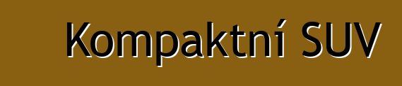 Kompaktní SUV