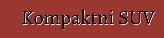 Kompaktni SUV