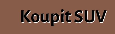 Koupit SUV