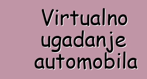 Virtualno ugađanje automobila