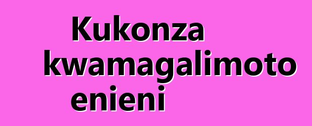Kukonza kwamagalimoto enieni