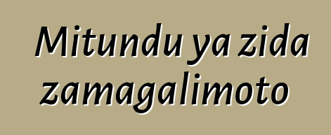 Mitundu ya zida zamagalimoto