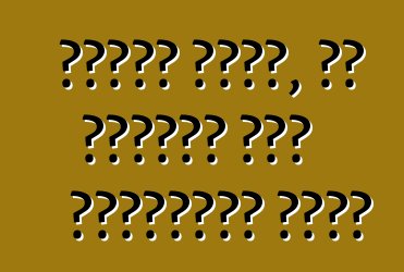 স্থির আরাম, বা গাড়ির আসন সম্পর্কে একটু