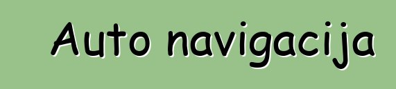 Auto navigacija