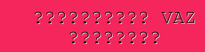 Հանրաճանաչ VAZ մոդելներ